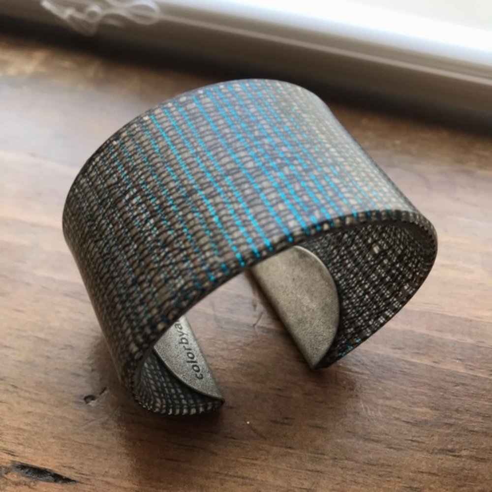 Knotted Blaze Capped Cuff by Color By Amber